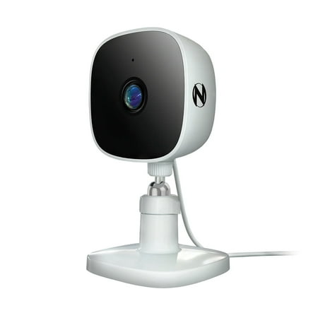 Night Owl - Indoor AC Powered Plug-In Wireless 1080p Security Camera with 2-Way Audio - White