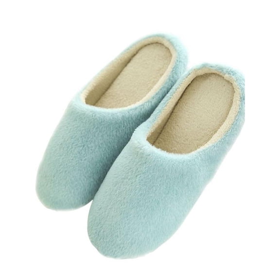 Indoor Women Men Winter Warm Anti-Slip Slippers Cotton Sheep Lovers Home Slippers House Shoes Size36-45