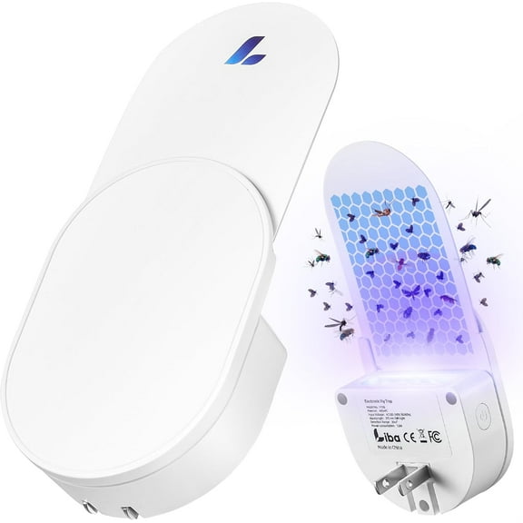 Indoor household fly trap, insertable type, with 3 supplementary rubber cards, suitable for home offices