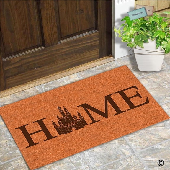 Ho Ho Hold on We'll Be Right There Door Mat Welcome Mats Non-Slip Dust Floor Rug for Kitchen Bedroom Bath Room Front Hall Lawn 1624 Inch.
