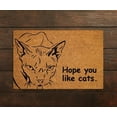 thumbnail image 1 of Hold on Let me Put on My Leg Doormat Home and Office Decorative IndoorOutdoorKitchen Mat Non-Slip Rubber 23.6(L) by 15.7(W)., 1 of 5