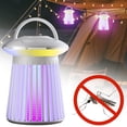 thumbnail image 1 of Indoors Mosquito Zapper Mosquito Lamp Bug Zapper Rechargeable Portable Indoor Mosquito Zapper Lamp Fly Trap LED Light Cordless Mosquito Repeller Outdoor Patio Camping Bug Killer Device, 1 of 9