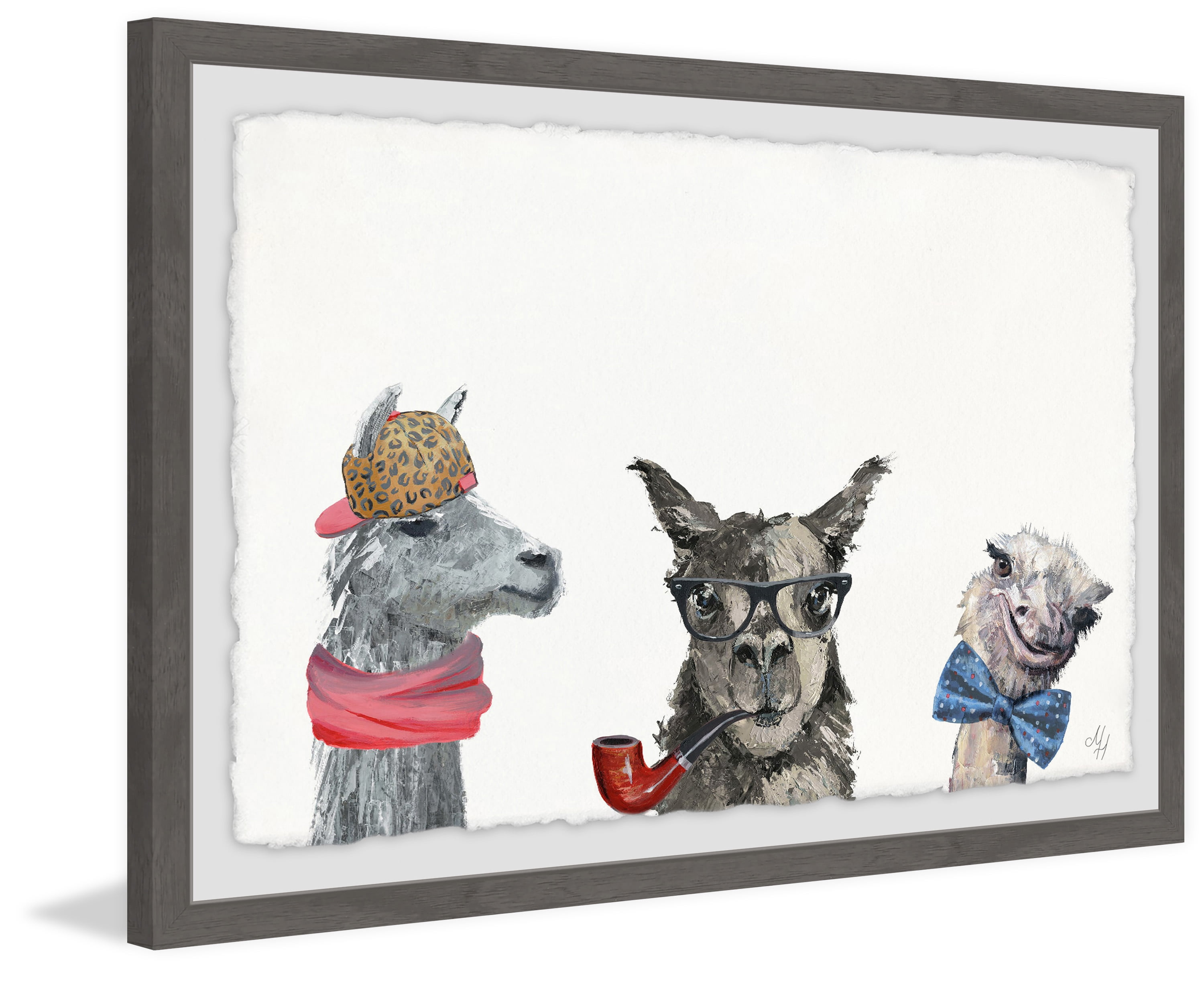 Indubitably Framed Painting Print