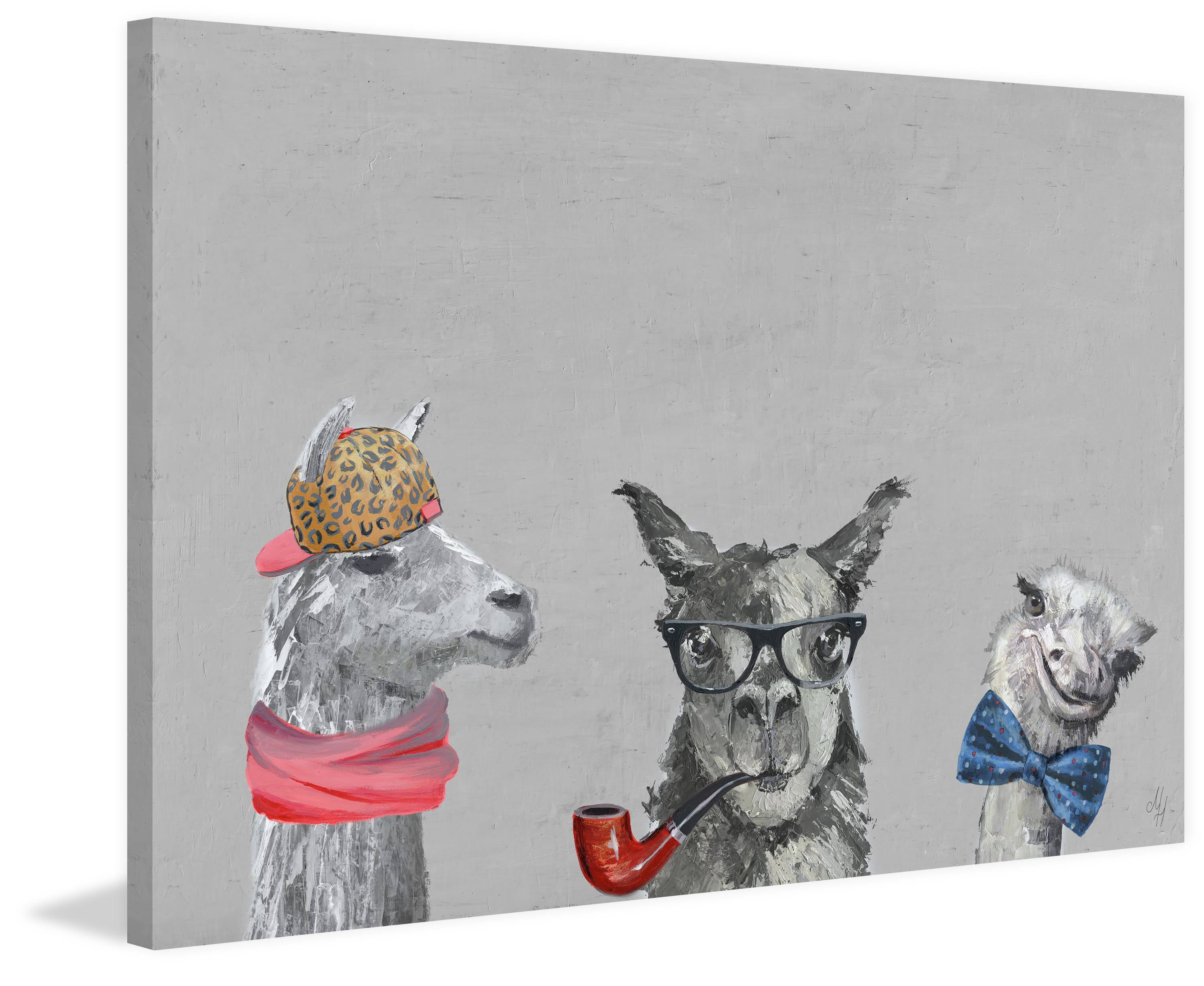 Indubitably IV Painting Print on Wrapped Canvas