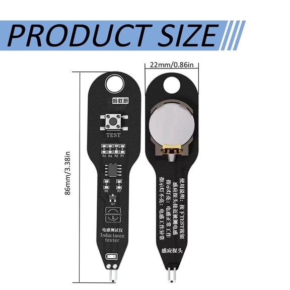 Inductance Capacitance Tester - High Precision LCR Meter - Electronic Component Measuring Device - Capacitor Inductor Resistor Tester - Multifunction Circuit Tester