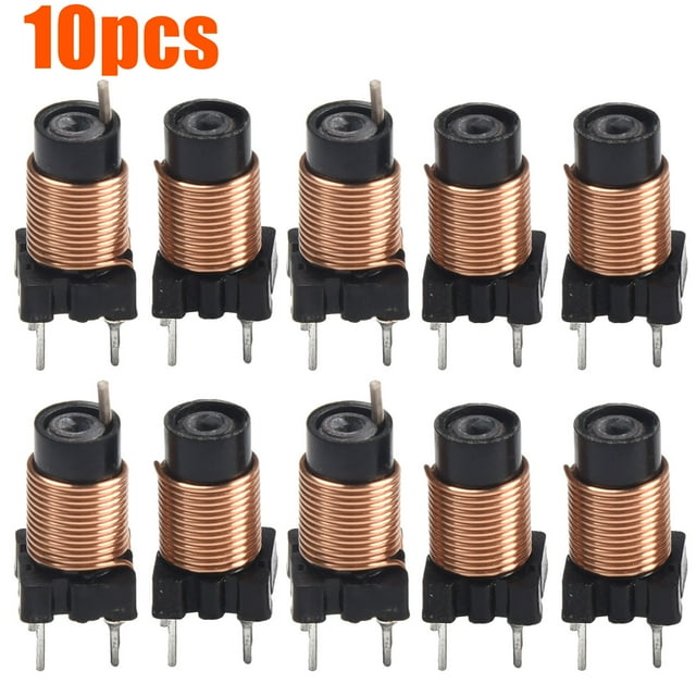 Inductance HighFrequency Ferrite Core Inductor Adjustable 10 Pcs 12T 0