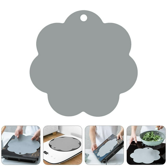 Induction Cooker Mat 1Pc Induction Cooker Protective Pad Glass Fiber Pad Heat Conduction Mat