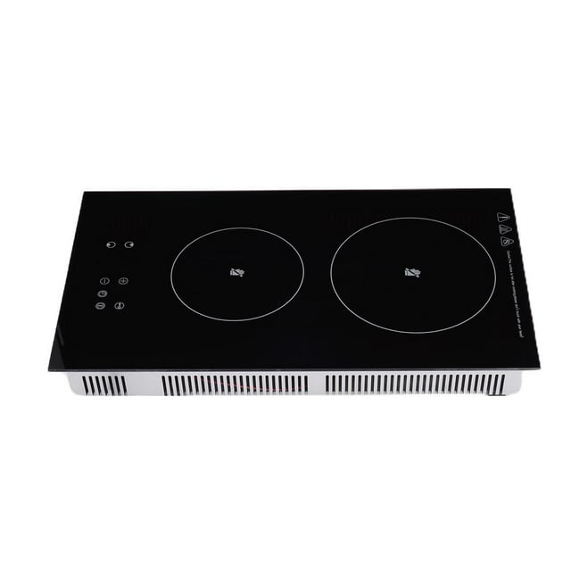 Induction Cooktop 2 Burner 110V Vertical Electric Stove Top