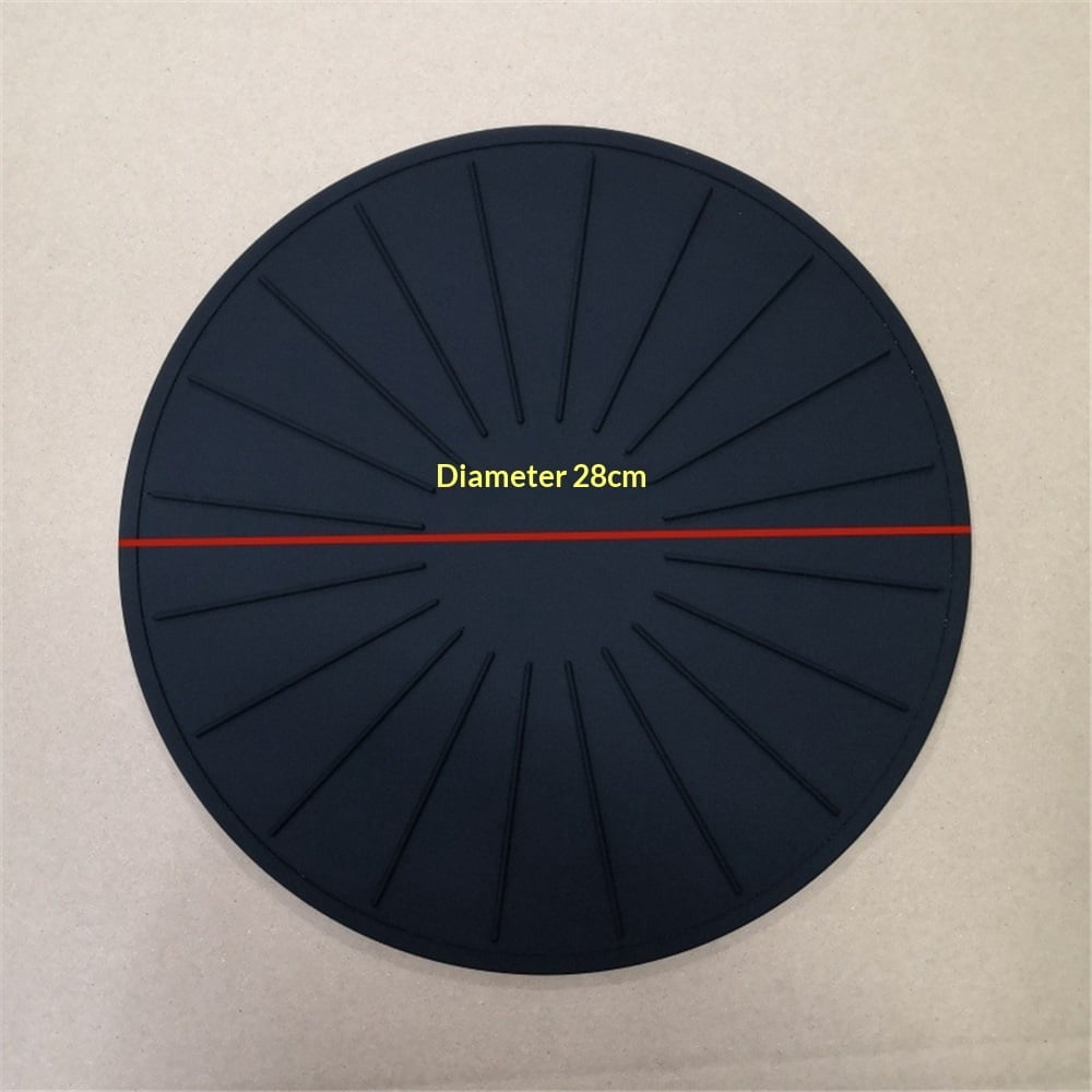 Induction Cooktop Protector - Induction Cooktop Silicone Stove Top Mat (Large - 11 Inches) Cover Reusable Fiberglass Heatproof Mat for Cooking Surface Protection Easy Clean