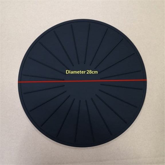 Induction Cooktop Protector - Induction Cooktop Silicone Stove Top Mat (Large - 11 Inches) Cover Reusable Fiberglass Heatproof Mat for Cooking Surface Protection Easy Clean