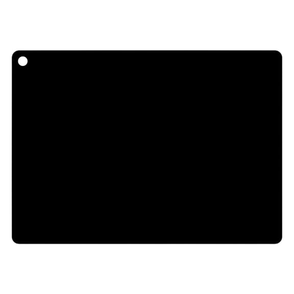 Induction Cooktop Protector Pad Silicone Heat Conducting Mat Oil-Proof Non-Scratch Cooker Cover Sheet Black 24" X 16"
