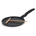 thumbnail image 1 of Induction Crepe and Pancake Pan Non-Stick 10.2 Inch. Batter Spreader Included, 1 of 5