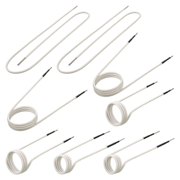 Induction Heater Coil Kit 8pcs - Magnetic Mini Induction Heater Inductor - Flameless Heat Tool for Rusty Bolt & Nut Removal - Flexible Heat Accessories