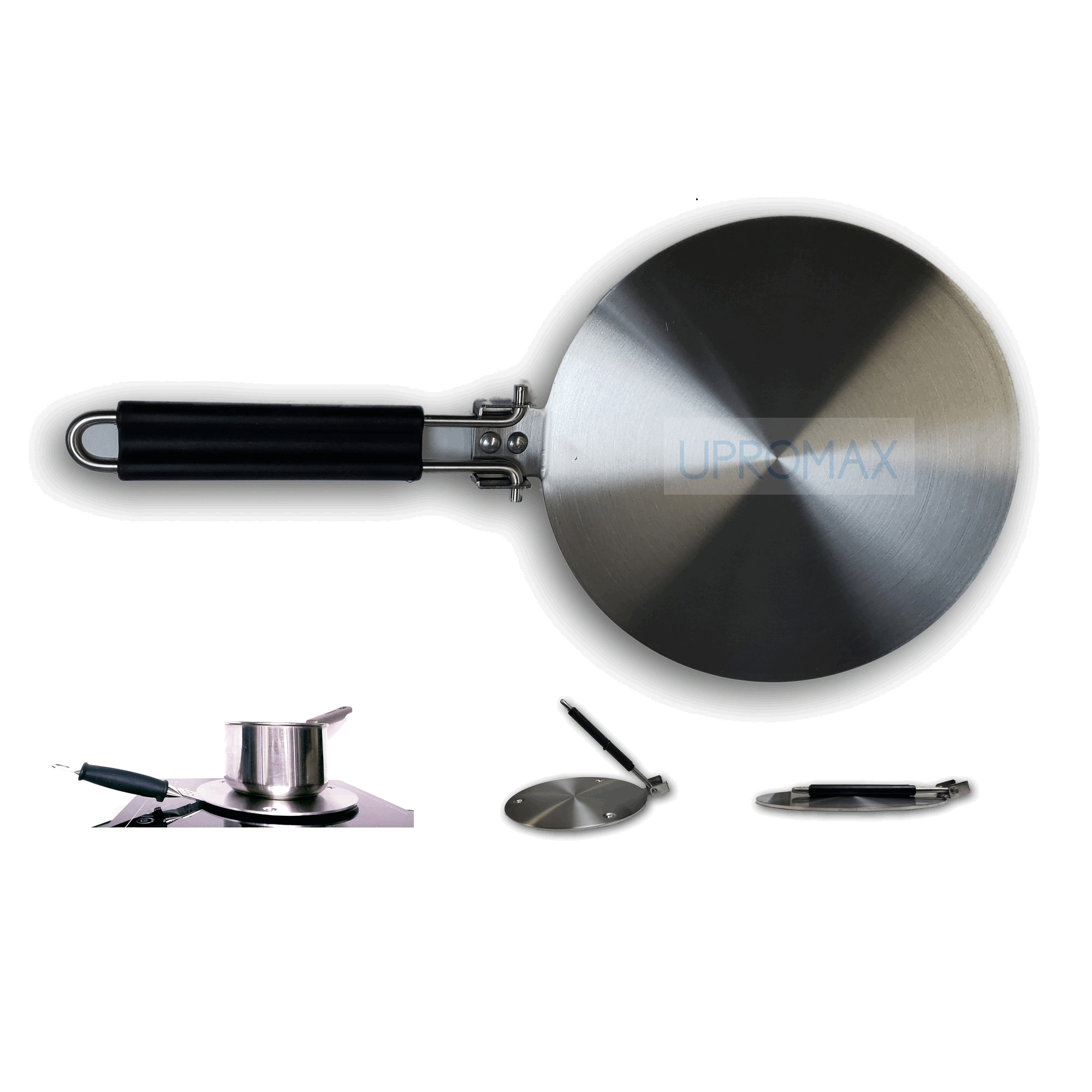 Induction Hob Heat Diffuser Stainless Steel, Lite Weight (28cm / 11")