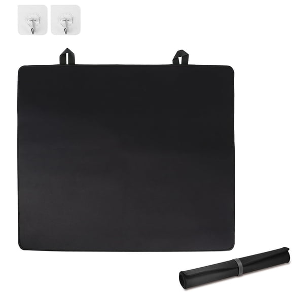 Induction Hob Protector Mat - Ceramic Electric Hob Covers,Anti Slip, Heat Resistant for Kitchen Black