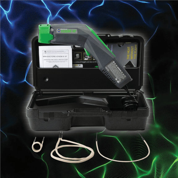 Induction Innovations MDV-787 Mini Ductor Venom HP Induction Heater, 1800 Watt Flameless Power Source, Removes Seized Bolts Bearings Sensors and Adhesives Safely Without Open Flame