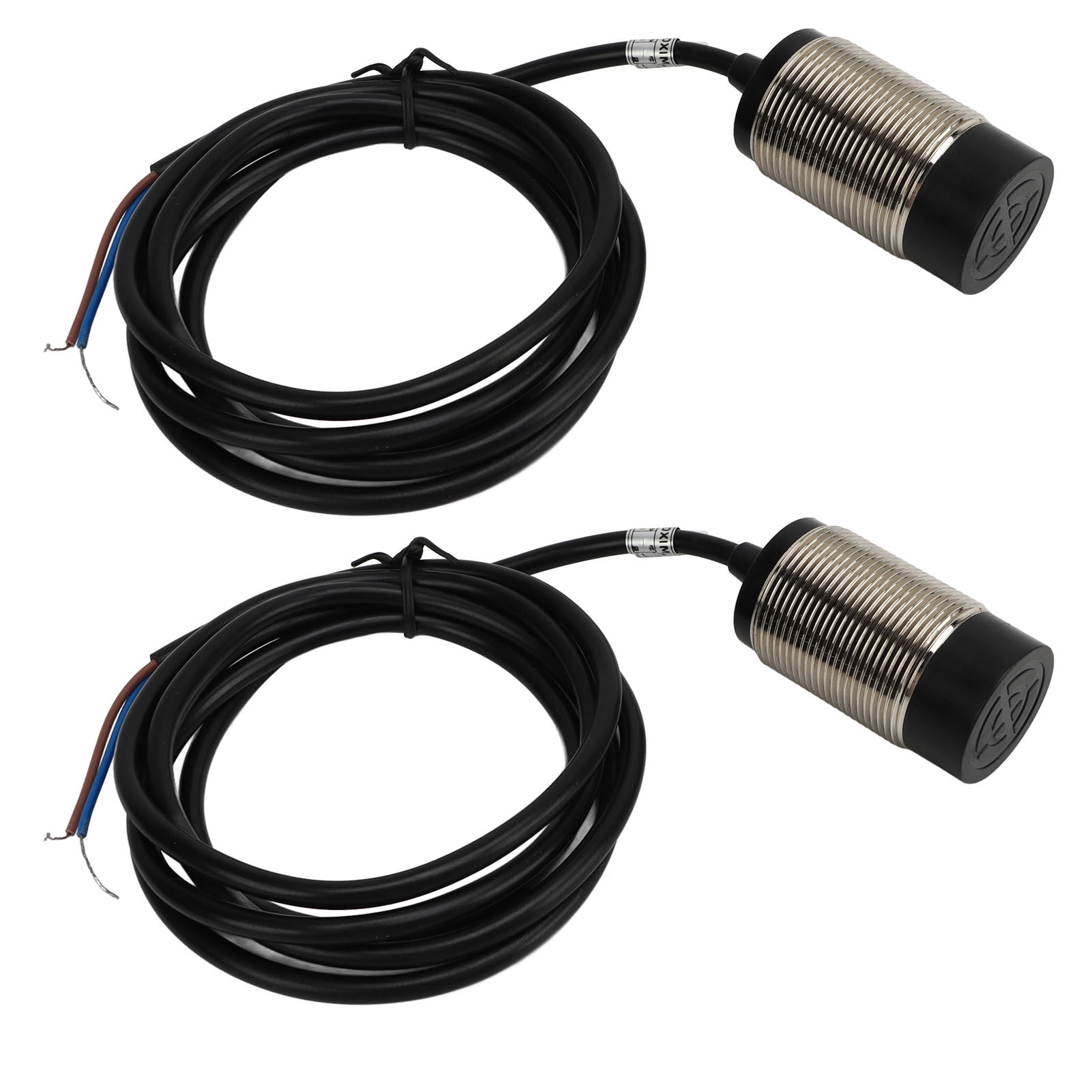 Inductive Approach Sensor, 30mm Probe Proximity Switch 15mm Detection Distance NPN Output 6