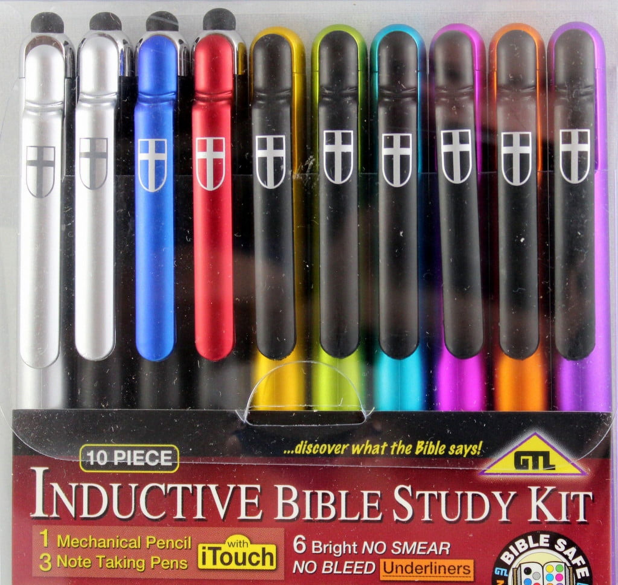 G T Luscombe Co 12700X Inductive Bible Study Kit 10 Piece New