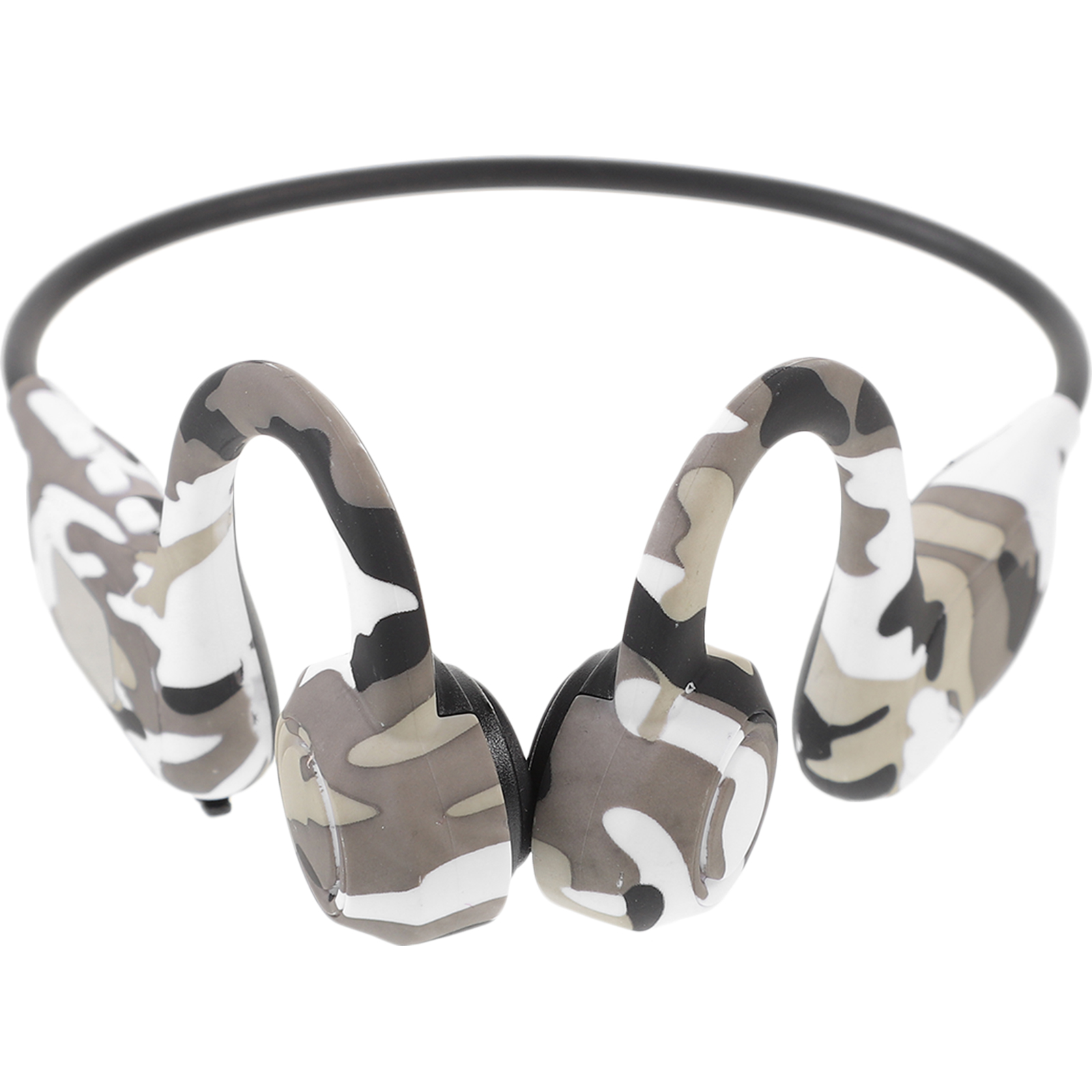 Inductive Bone Conduction Headphones Headset Wireless Ear Plugs