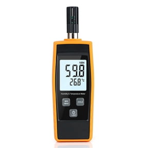 Inductive Digital Temperature and Humidity Meter Measurement Range 0-100%,-20-80 Temperature Humidity Monitor