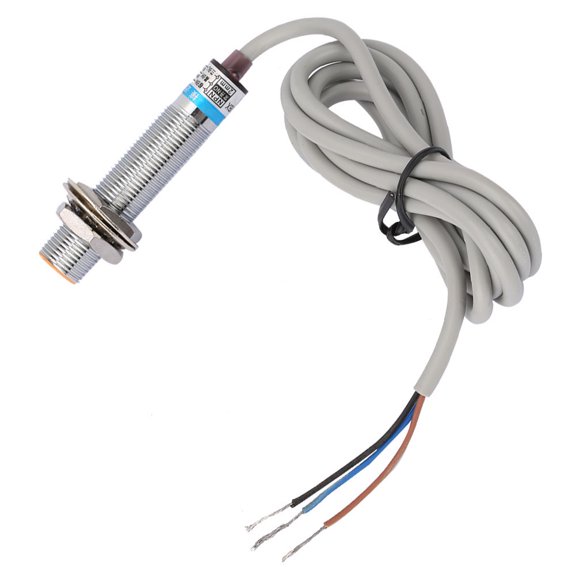 Inductive Proximity Sensor Switch NPN Normally Open 2mm Detection Distance LJ12A3-2-Z/BX Metal Detector Switch / 2mm Inductive Sensor (0.08 inches / 2 mm)