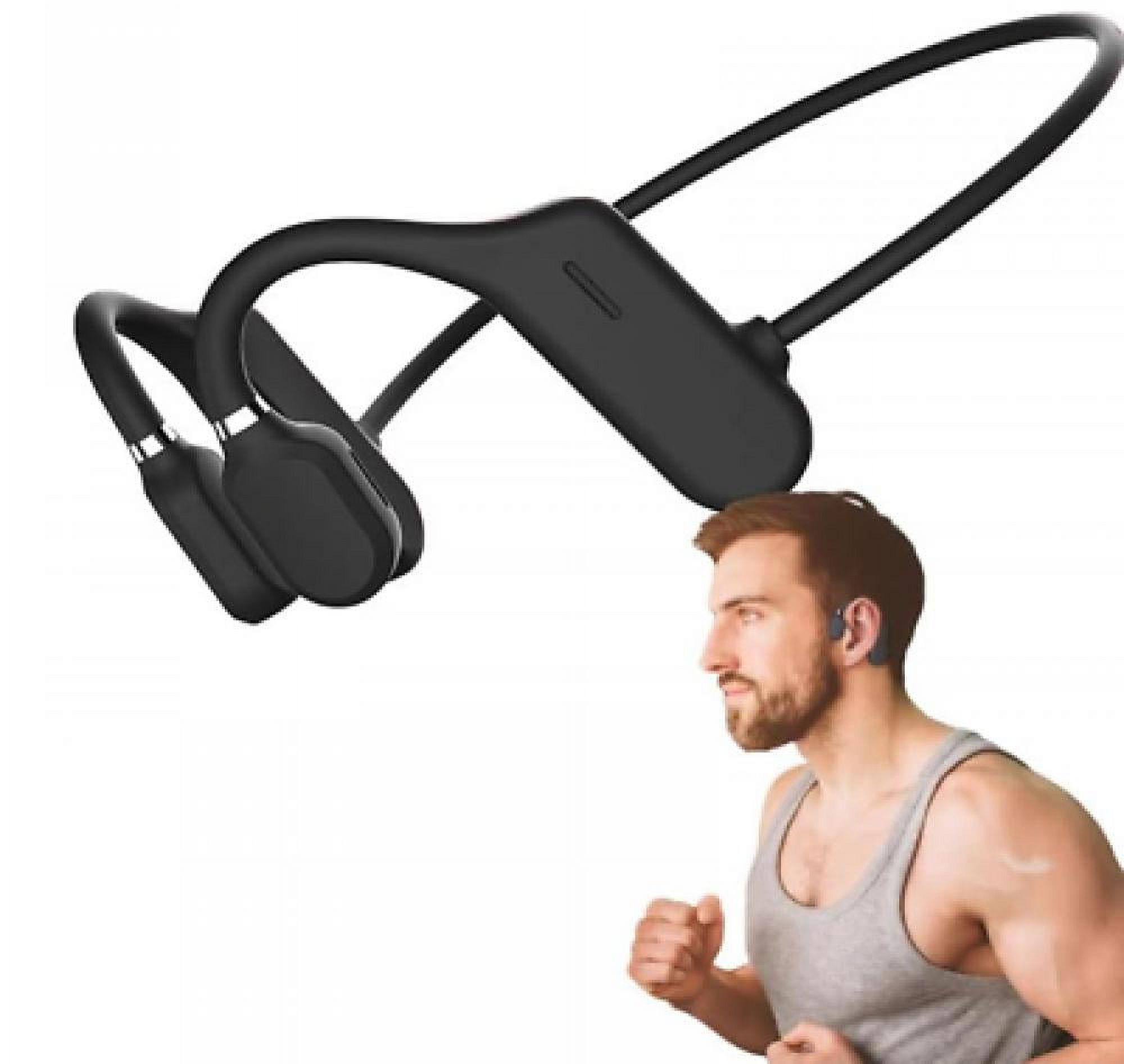 Inductivv Bone Conduction Headphones Bluetooth Wireless Heads
