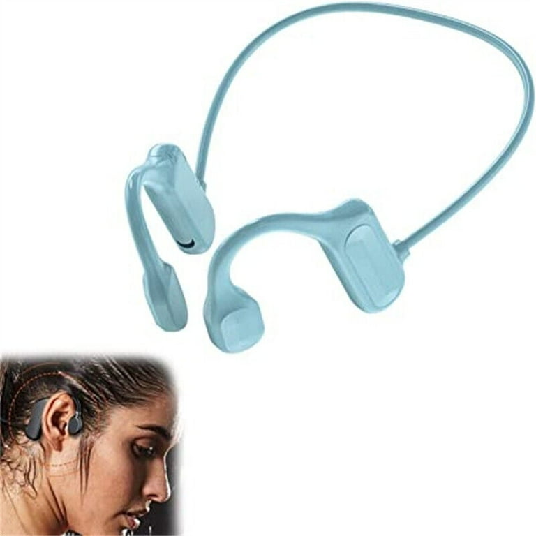 Inductivv Bone Conduction Headphones Bluetooth Wireless Headset For Workout Walmart