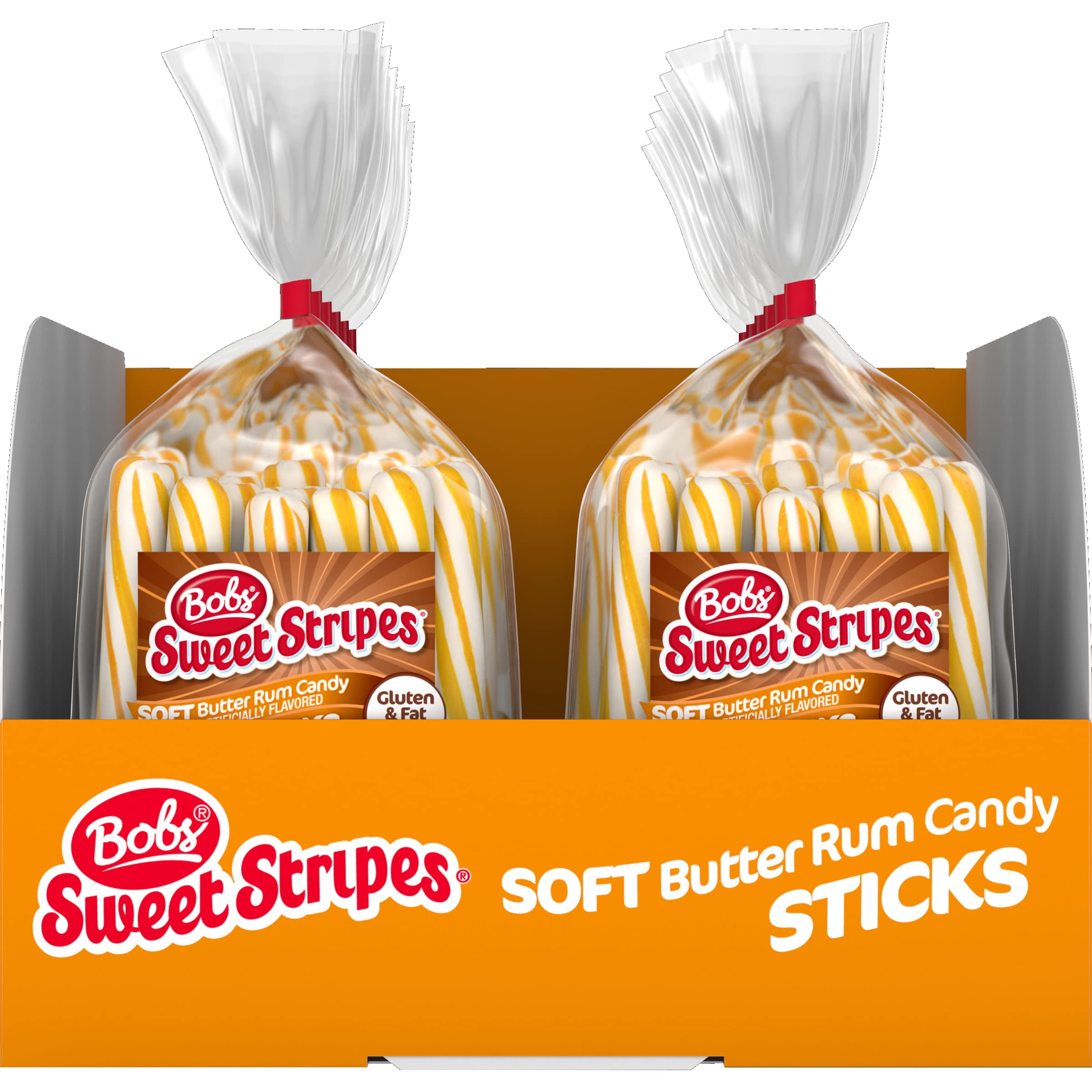Indulge in the Irresistible Butter Rum Candy Sticks A Festive Treat for the Holidays! 5 Oz, 10