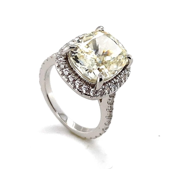 Indulge in your Confidence with TheJewelryHut Fancy Designer Vintage Inspired G-H and white Color Crystalline Silver Ring