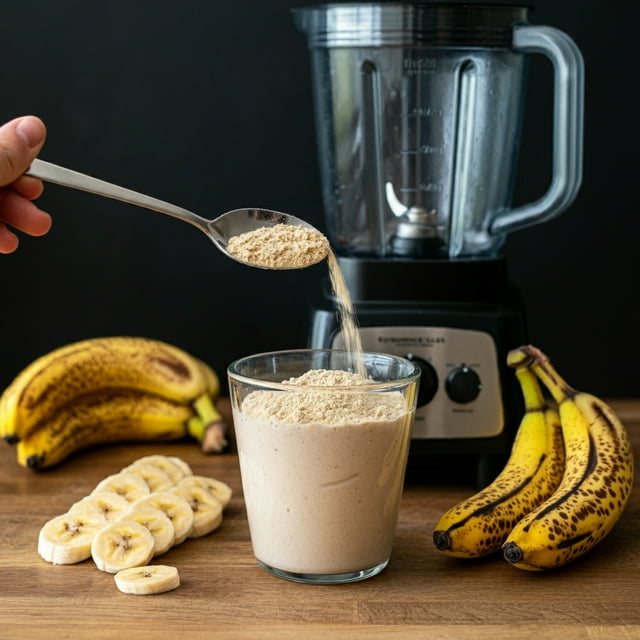 Indus Farms Superfoods Freeze Dried Banana Fruit Powder, Additive-Free, GMO-Free, Vegan, 100% Pure