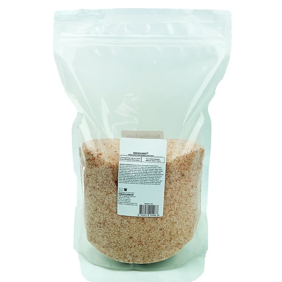 IndusClassic 5 lbs Kosher Pure Natural Halal Unprocessed Himalayan Edible Pink Cooking Medium Grain Salt ( 1mm to 3mm )