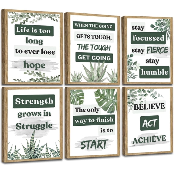 Induslyfe Framed Sage Green Vintage Wall Art Canvas Decor Set of 3, Matisse Wall Art Prints Posters Mid Century Modern Art, Van Gogh Floral Botanical wall art, bathroom, bedroom, living room 12x16