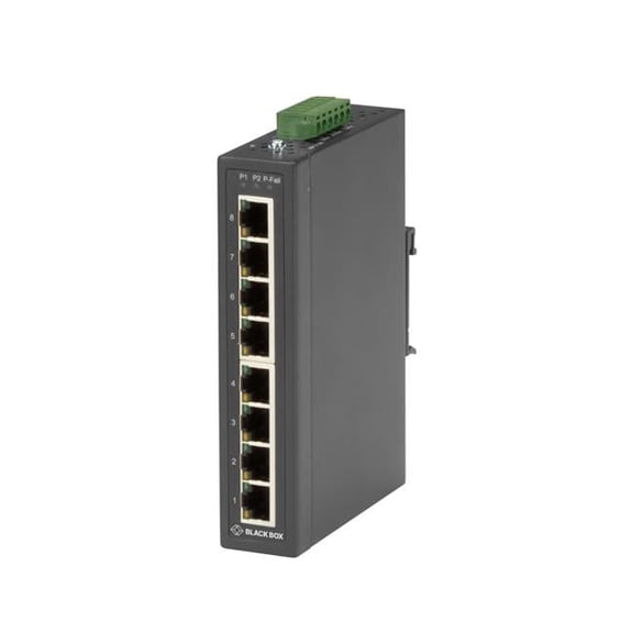 Industrial 10 & 100-Mbps Ethernet Switch, 8-Port