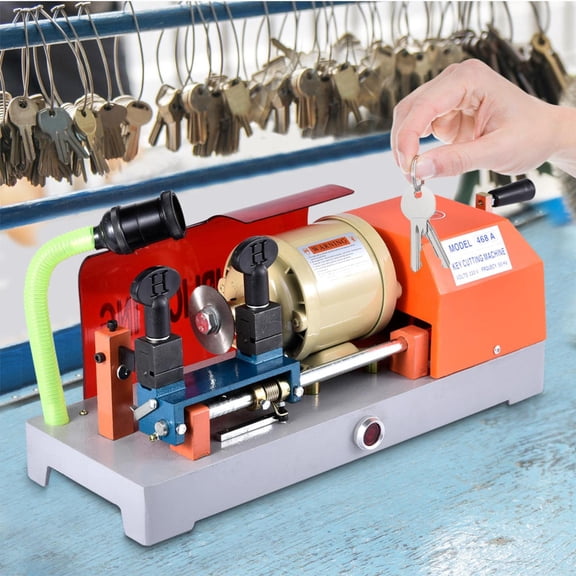 Industrial 110V Key Copy Machine - Vertical Key Duplicator for Locksmiths, Home & Automotive Keys