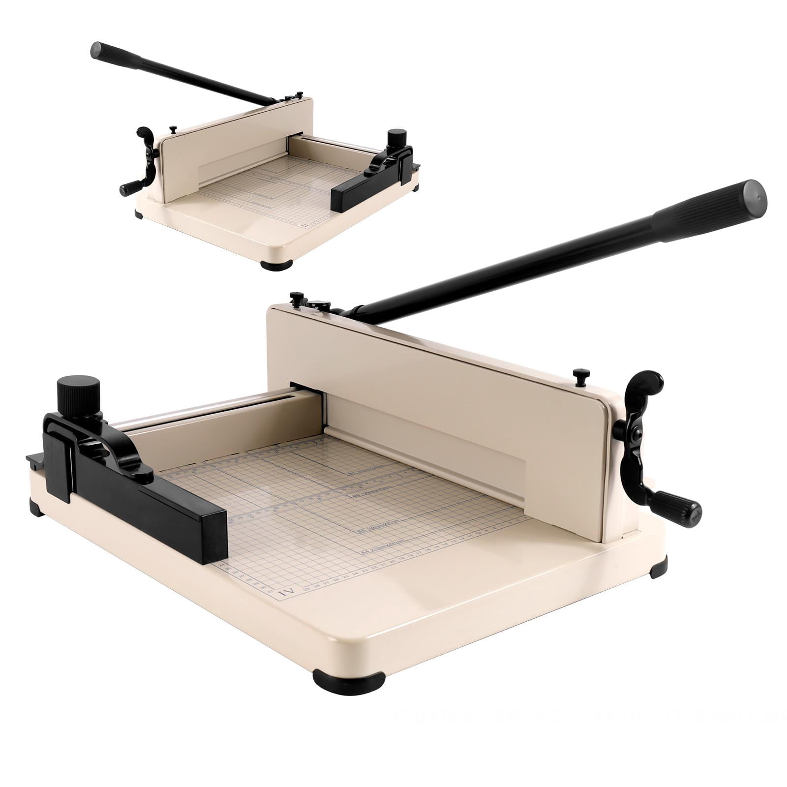 Industrial 12 Inch Paper Cutter, Heavy Duty 400-Sheet Manual Paper ...