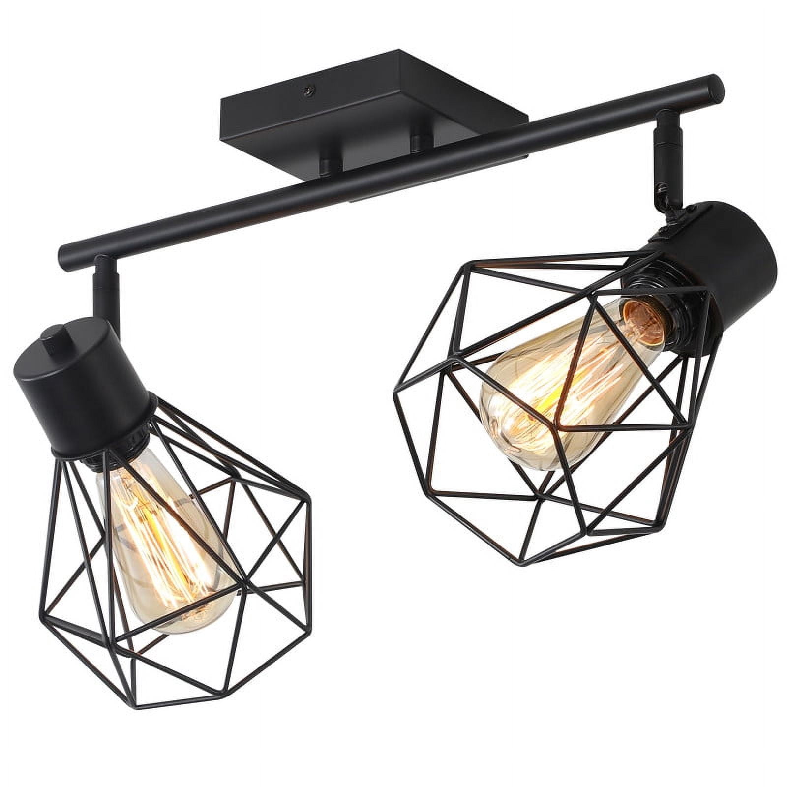 SEEBLEN 15.2" Dimmable Adjustable 2-Light Hallway Ceiling Flush Mount ...