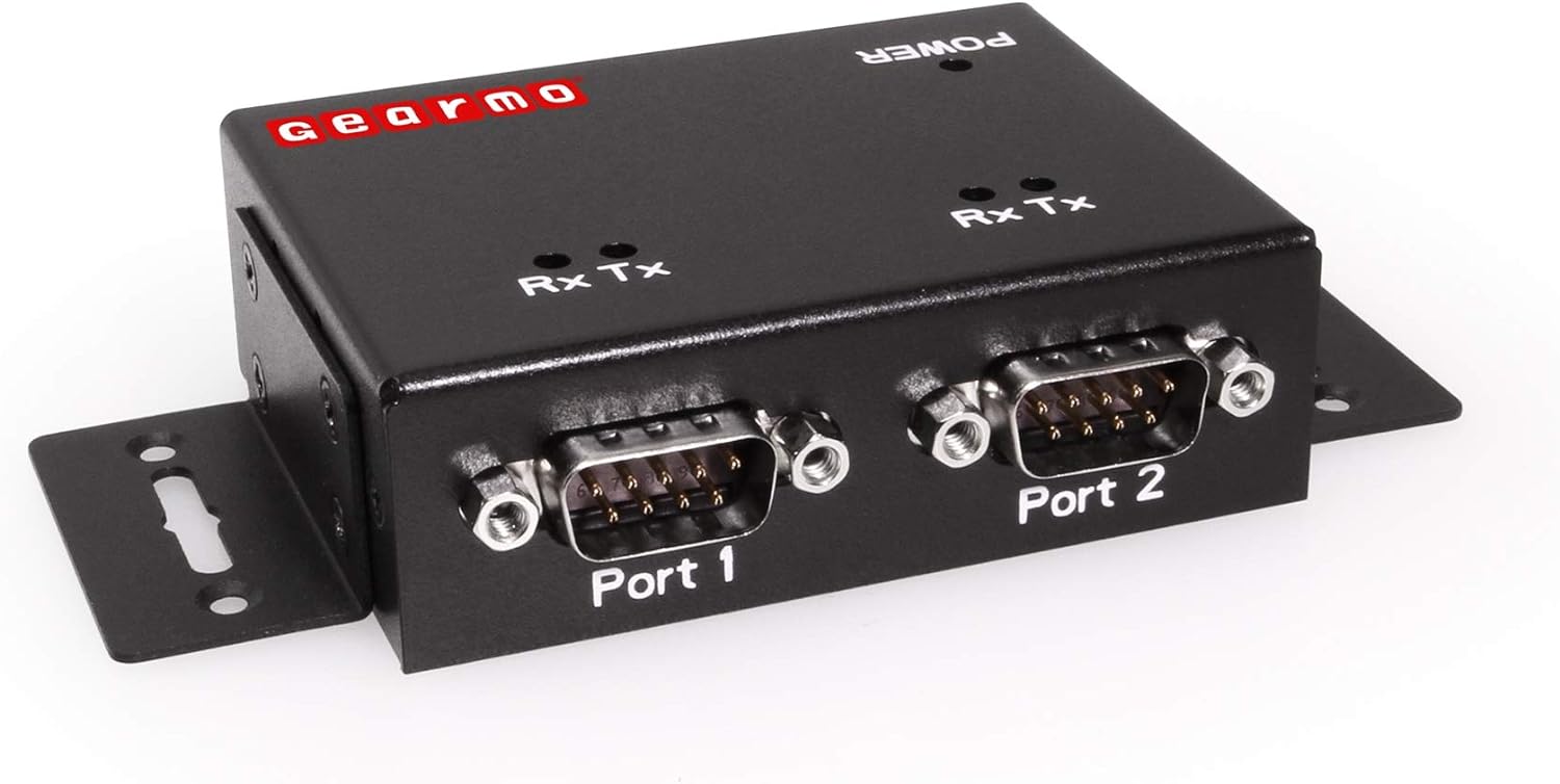Ftdi Rx Tx Industrial 2-Port USB to Serial Adapter DB9 RS-232 with FTDI Chipset ...
