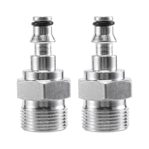 Industrial 2PCS Anti Burst Water Pipe Joints Couplers Stainless Materials Quick Connection/Disconnect Mechanism