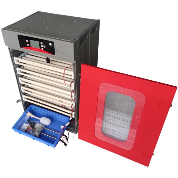 Industrial 3in1 Incubator 400 Eggs Capacity Hatcher Brooder Machine for Poultry Farming