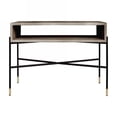 thumbnail image 1 of Industrial 45" Concrete And Metal Console Console Table, 1 of 6