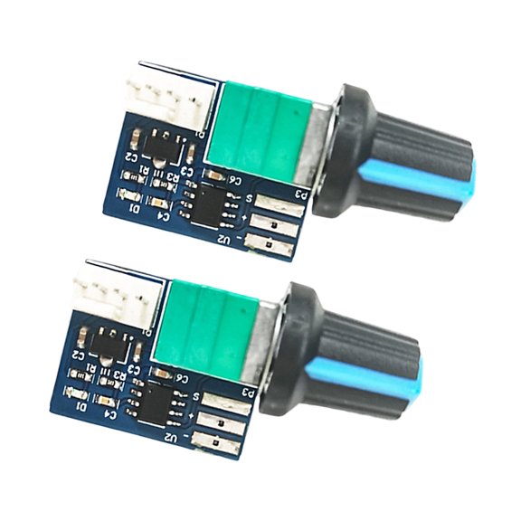 Industrial 4Pin PWMs Fan Controller 12V Single Channel Computer Cooling Speed Regulator For PC Case Fan