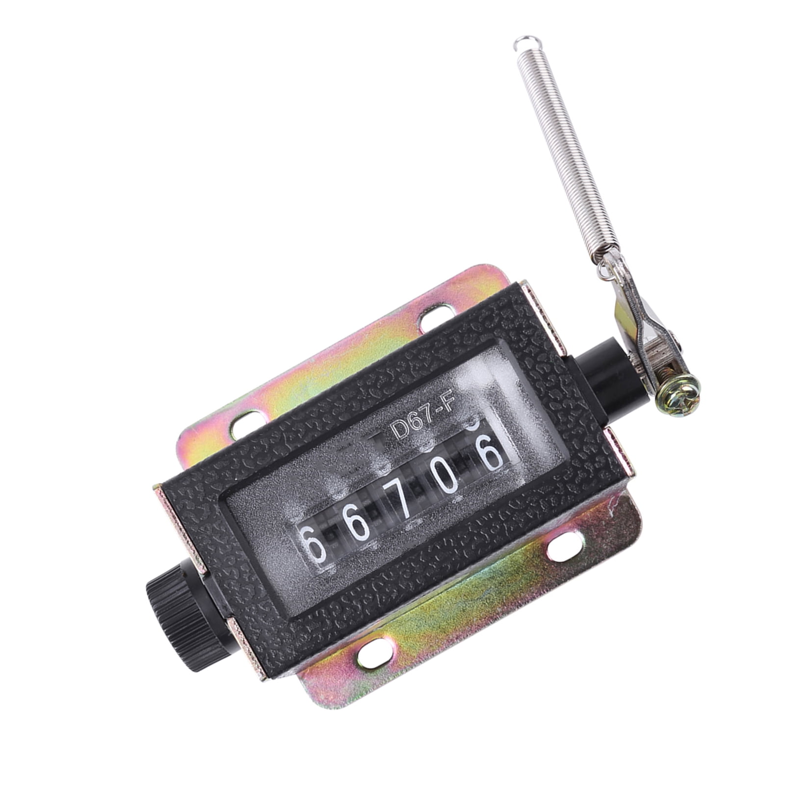 Textile Counter Machine Industrial 5 Digit 0-99999 Resettable Manual Tallies Counter Mechanical ...