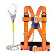 thumbnail image 1 of Industrial 5-Point Safety Harness For Construction & Roofing Work, ANSI-Compliant Fall Protection Belt With Tool Loops, 1 of 6