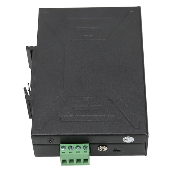 Industrial 5-Port Fast Ethernet DIN Rail Switch / 5-Port Industrial Network Switch, 10/100Mbps Adaptive RJ45 Ports, Aluminum Alloy Housing, Redundant Power DC 5V-58V, Wide Temp Range -40C to 85C
