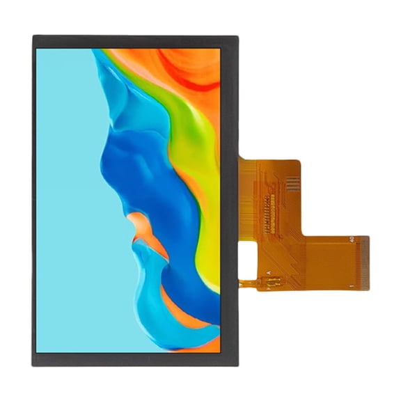 Industrial 5Inch 800x480 LCD Display Module Featuring RGBs Connection and Wide Temperature Ranges