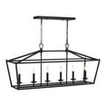thumbnail image 1 of Industrial 6-Light Pendant Lighting for Kitchen Island Light Fixture Ceiling Mount Chandelier for Dining Room, Living Room, Bedroom 36 inch Adjustable Chain, 1 of 10