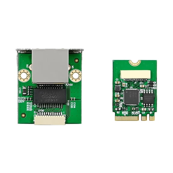 Industrial A+E 2.5Gbps Ethernet Adapter for Gaming/Video Editing - Fast Transfer & Heat Management