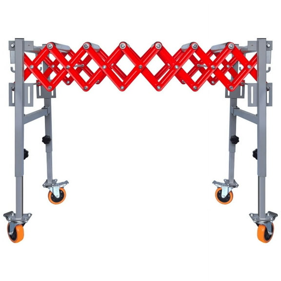 Industrial Adjustable Conveyor Roller Table, Heavy Duty Loading Workbench, Warehouse Material Handling System