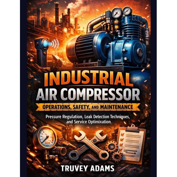 Industrial Air Compressor Operations, Safety, and Maintenance: Pressure Regulation, Leak Detection Techniques, and Servi, (Paperback)