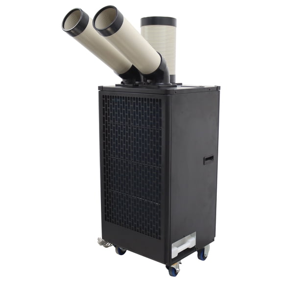 Industrial Air Conditioner Double Columns Mobile Air Conditioner with Wheels 5L Large Tank 220V